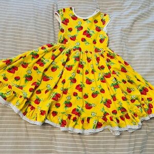 Twirly 🍓 Strawberry Print Dress